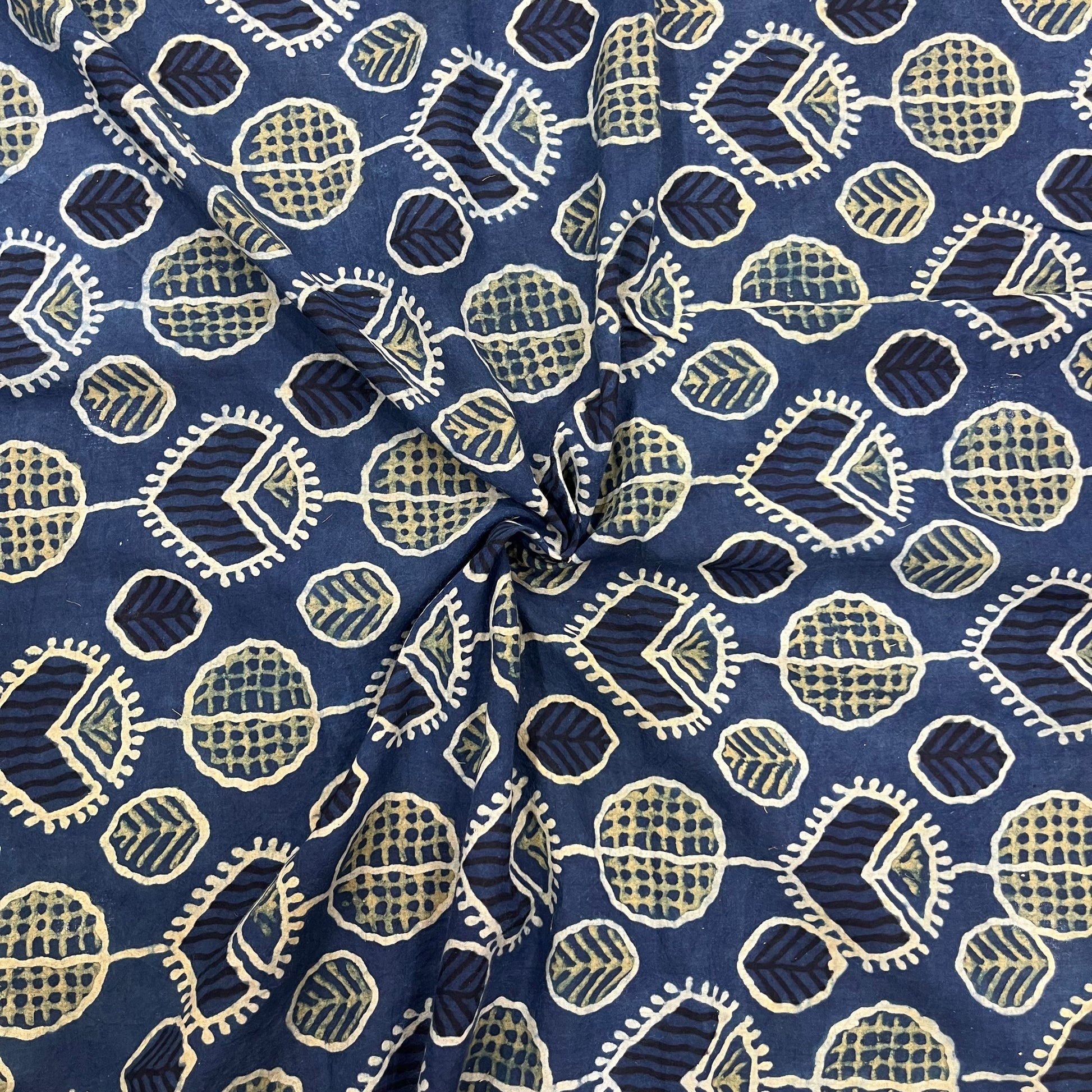COTTON AJRAKH RUNNING FABRICS