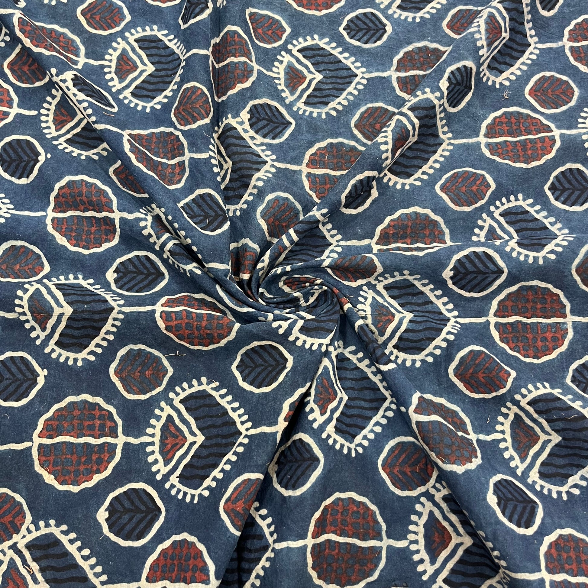 COTTON AJRAKH RUNNING FABRICS